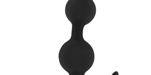 PLUG ANAL DE SILICONA CURVADO 13 CM