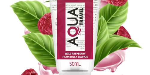 LUBRICANTE BASE AGUA SABOR FRAMBUESA 50 ML